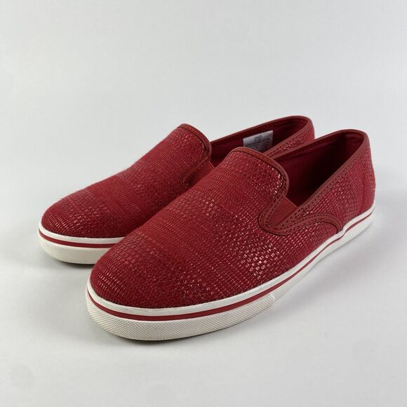 Lauren Ralph Lauren Janis Slip On Loafers Red Women Size 6.5 Pre-Owned‎ - Picture 5 of 13
